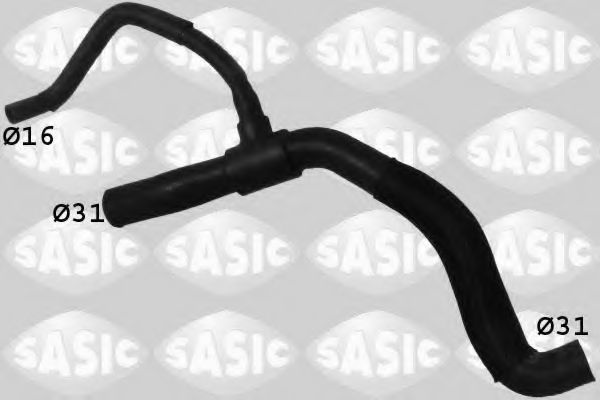 Шланг радиатора SASIC 3404106