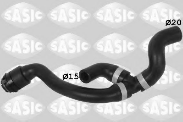Шланг радиатора SASIC 3406307