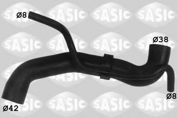 Шланг радиатора SASIC 3406321