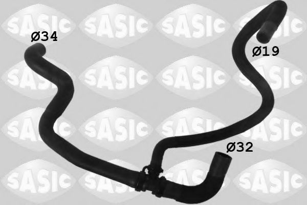 Шланг радиатора SASIC 3404119