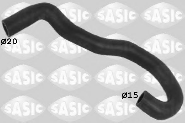 Шланг радиатора SASIC 3406367