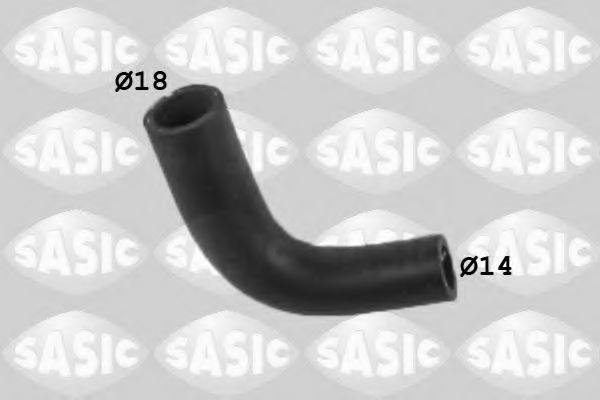 Шланг радиатора SASIC 3406374