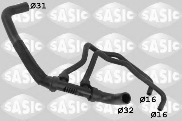 Шланг радиатора SASIC 3404175