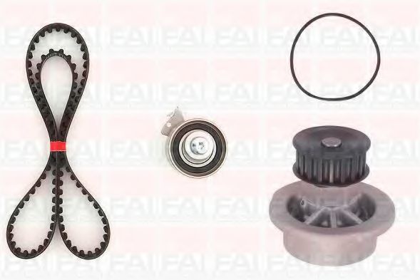 Помпа + комплект ГРМ FAI AutoParts TBK53-1350