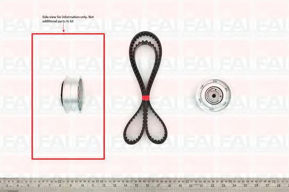 Комплект ремня ГРМ FAI AutoParts TBK90
