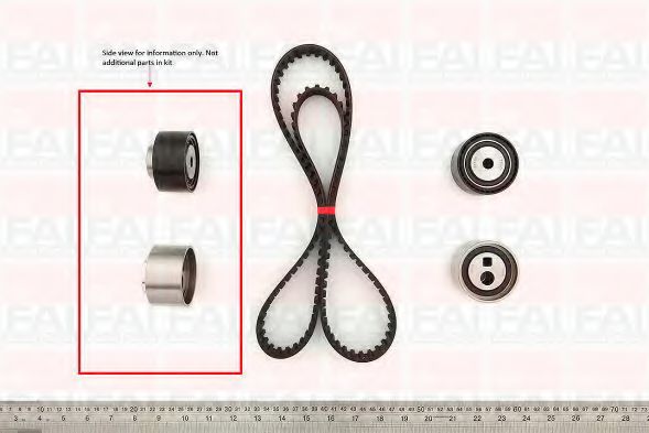 Комплект ремня ГРМ FAI AutoParts TBK110