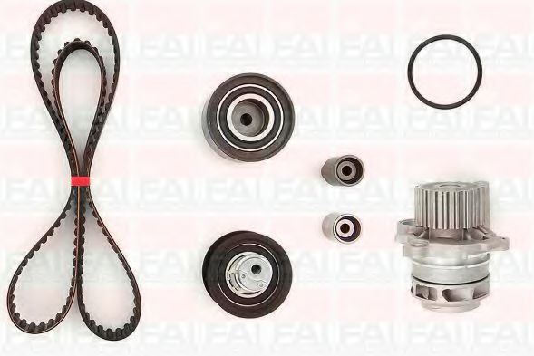 Помпа + комплект ГРМ FAI AutoParts TBK146-6129