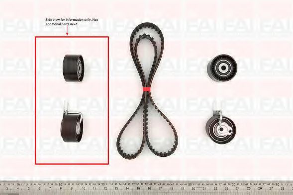Комплект ремня ГРМ FAI AutoParts TBK190