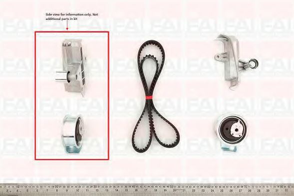 Комплект ремня ГРМ FAI AutoParts TBK385