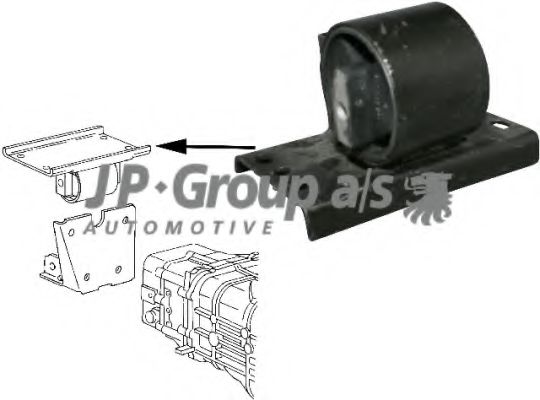 Подушки КПП JP GROUP 1132400900 CLASSIC