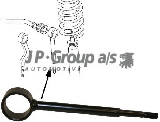 Тяга / стійка стабілізатора JP GROUP 1140400300