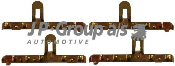 Комплектующие, тормозные колодки JP GROUP 1164000810 JP Group