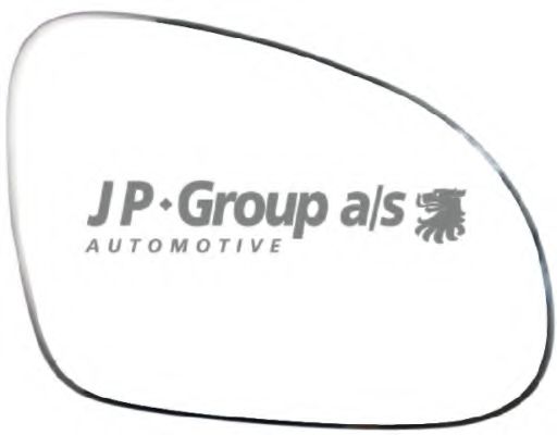 Стекло зеркала заднего вида JP GROUP 1189304580