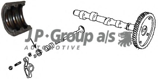 Сухарь клапана JP GROUP 8111350406