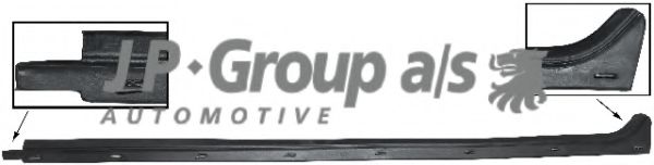 Прокладка, боковое стекло JP GROUP 8186000880