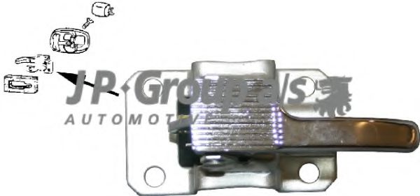 Ручка двери, внутреннее оснащение JP GROUP 8187800470