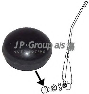 Покришка, очисник JP GROUP 8198350100