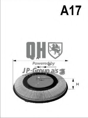 Повітряний фільтр JP GROUP 4018600809