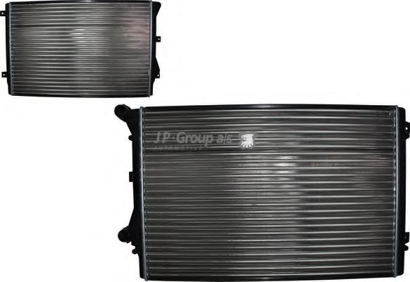 Радиатор, охлаждение двигателя JP GROUP 1114208100