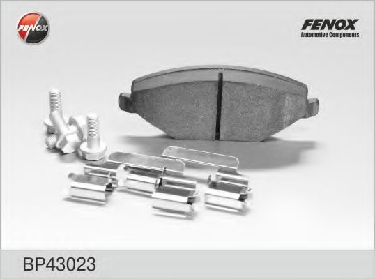 Тормозные колодки FENOX BP43023