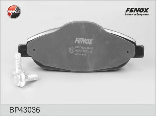 Тормозные колодки FENOX BP43036