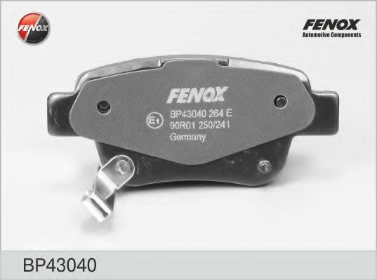 Тормозные колодки FENOX BP43040