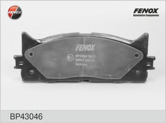 Тормозные колодки FENOX BP43046