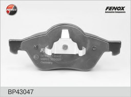 Тормозные колодки FENOX BP43047