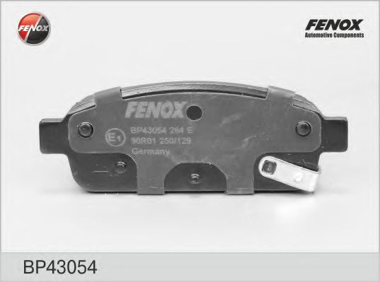 Тормозные колодки FENOX BP43054