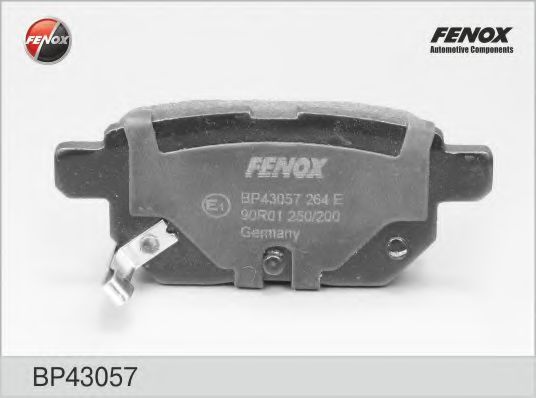 Тормозные колодки FENOX BP43057