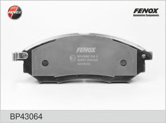 Тормозные колодки FENOX BP43064
