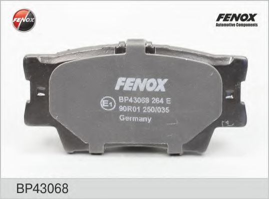 Гальмівні колодки FENOX BP43068