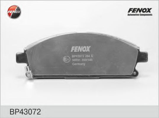 Тормозные колодки FENOX BP43072