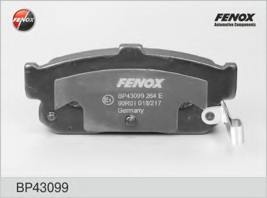 Тормозные колодки FENOX BP43099