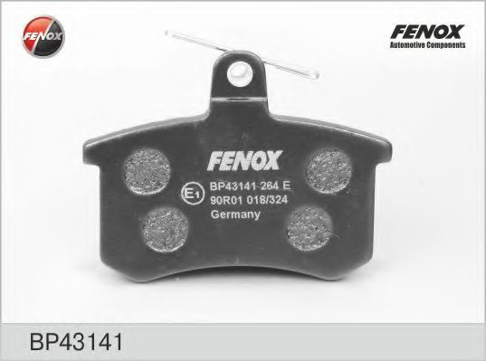 Тормозные колодки FENOX BP43141