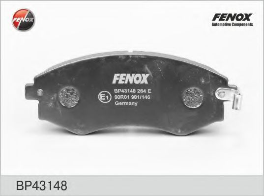 Тормозные колодки FENOX BP43148