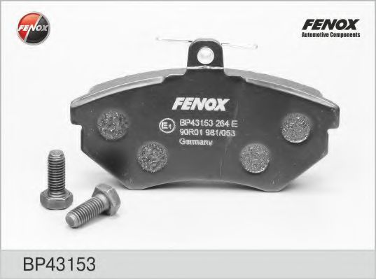 Тормозные колодки FENOX BP43153