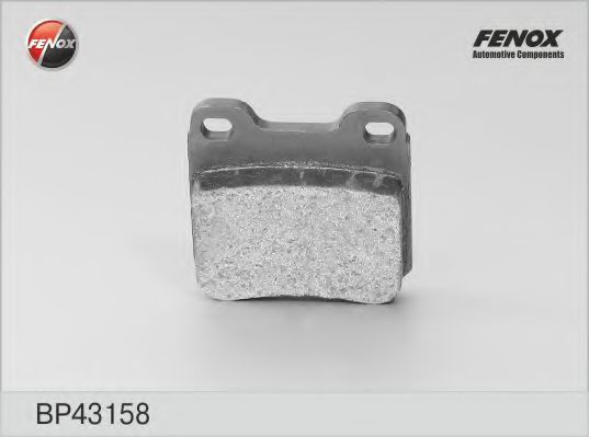 Тормозные колодки FENOX BP43158