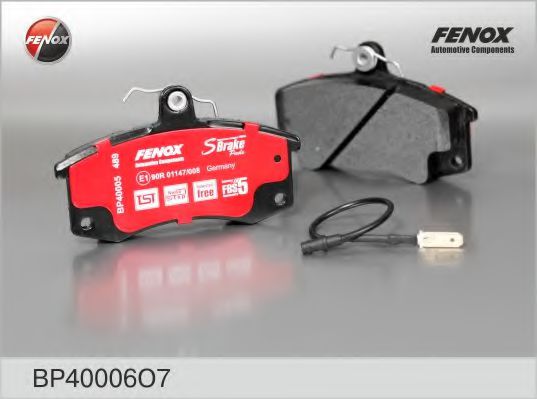 Тормозные колодки FENOX BP40006O7