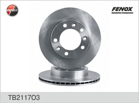 Тормозной диск FENOX TB2117O3
