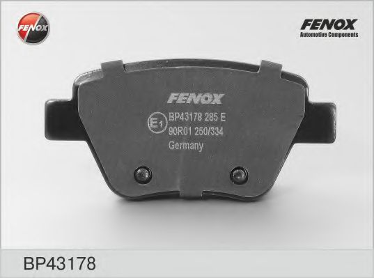 Тормозные колодки FENOX BP43178
