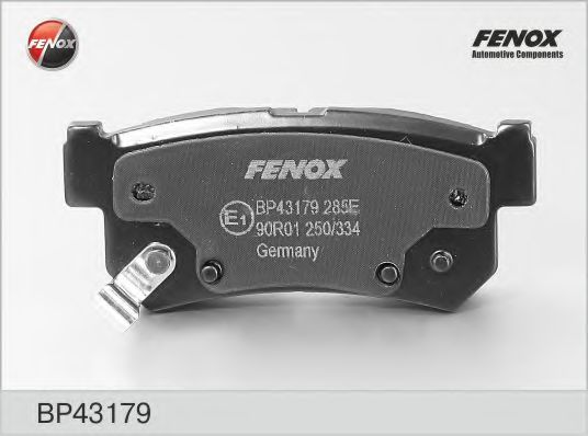 Тормозные колодки FENOX BP43179