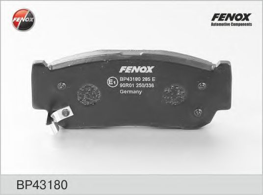 Тормозные колодки FENOX BP43180