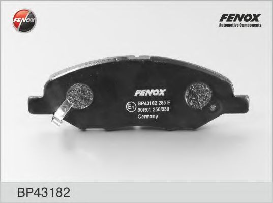 Тормозные колодки FENOX BP43182