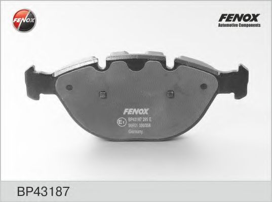 Тормозные колодки FENOX BP43187