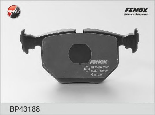Тормозные колодки FENOX BP43188