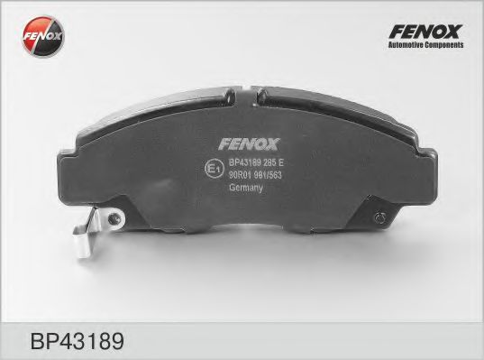 Тормозные колодки FENOX BP43189