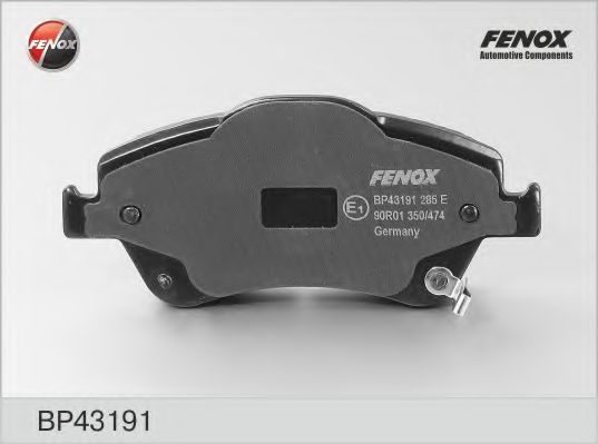 Тормозные колодки FENOX BP43191