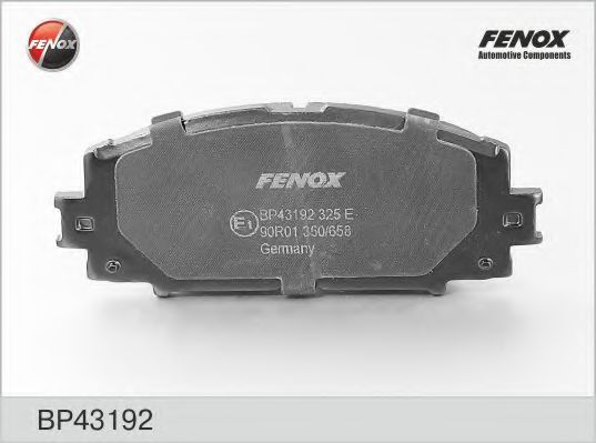 Тормозные колодки FENOX BP43192