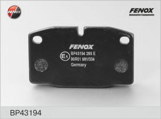 Тормозные колодки FENOX BP43194